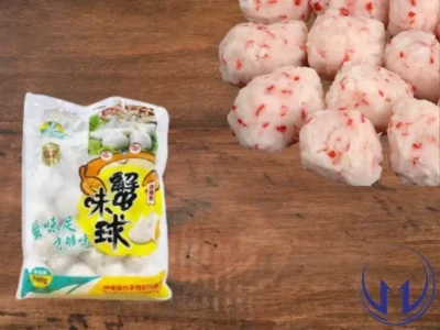 Frozen Crab Balls China 500 gram pkt Horeca market UAE