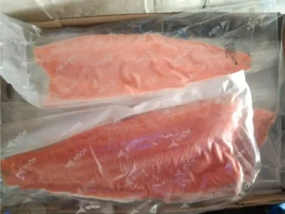 Frozen Salmon Fillet Skin on