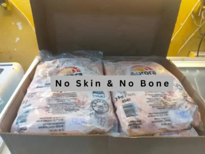 Aurora Chicken Leg Boneless Skin Less price UAE Dubai Ab Dhabi