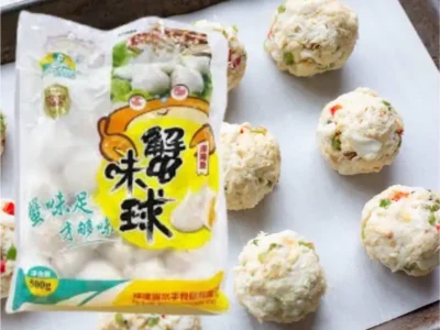 Buy Frozen Crab Balls China 500 gram pkt in Deira Dubai & Marina Dubai