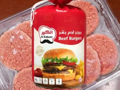 Frozen Beef Burger 100 Gram Al kabeer brand price UAE Dubai Abu Dhabi