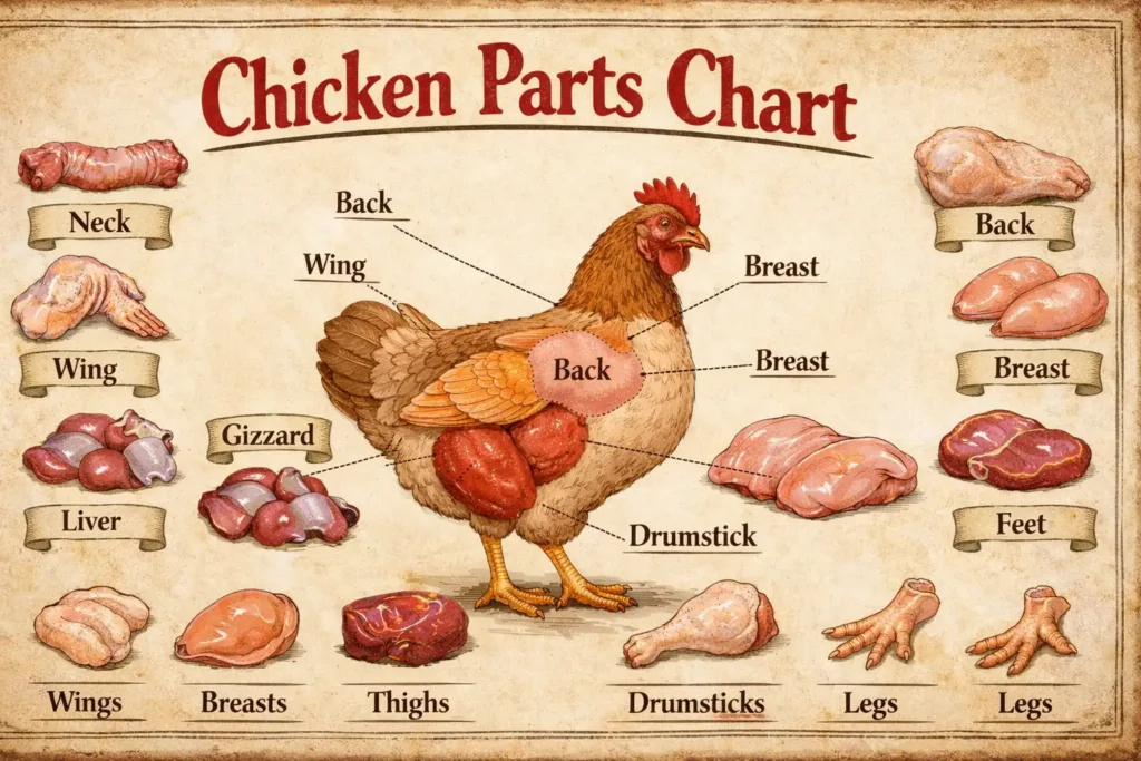 Frozen Chicken parts in UAE