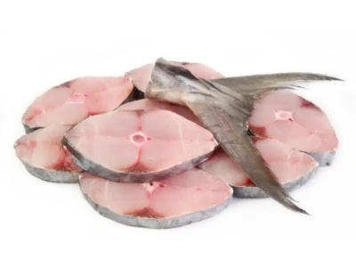 Frozen King Fish steak sliced price restaurants
