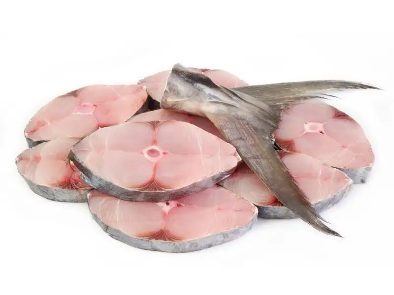 Frozen King Fish steak sliced price restaurants